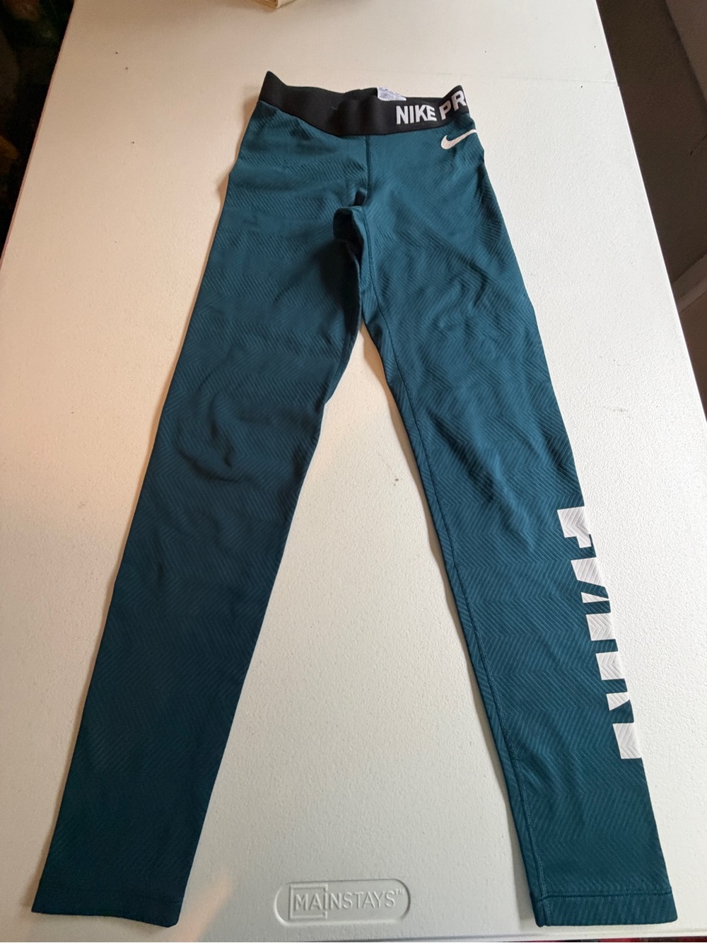 Nike Dri fit Teal Compression Leggings